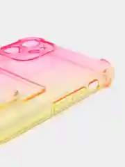 Пастельно-коралловый чехол для iPhone XR, 11, 12, 13, 14, Pro, Pro Max, 7 / 8, 7 Plus, с карманом для карт