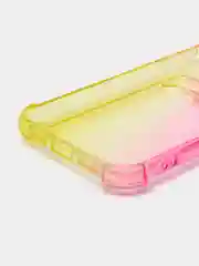 Пастельно-коралловый чехол для iPhone XR, 11, 12, 13, 14, Pro, Pro Max, 7 / 8, 7 Plus, с карманом для карт