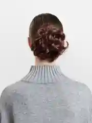Медный шиньон для волос