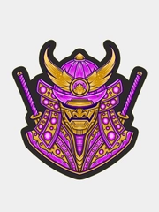 Наклейка  "Самурай , samurai", на авто, телефон