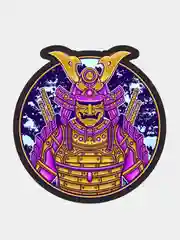 Наклейка  на авто, телефон " самурай , samurai "