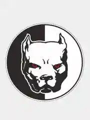 Наклейка на авто "Питбуль , pit bull"