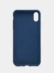 Синий чехол для iPhone XS Max, силиконовый, 14 цветов
