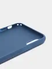 Синий чехол для iPhone XS Max, силиконовый, 14 цветов