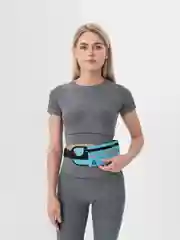 Голубой сумка на пояс спортивная, сумка для бега, поясная сумка, сумочка на пояс