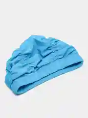 Голубой шапочка для плавания
