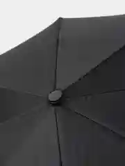 Черный зонт ручной "Ромашка"
