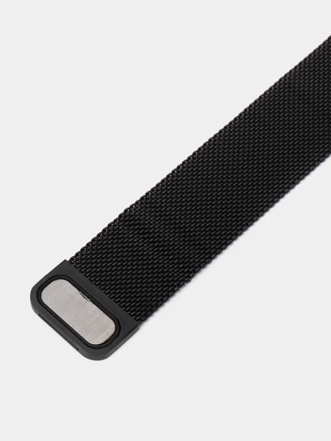 Черный ремешок для Apple Watch, миланская петля, нержавеющая сталь