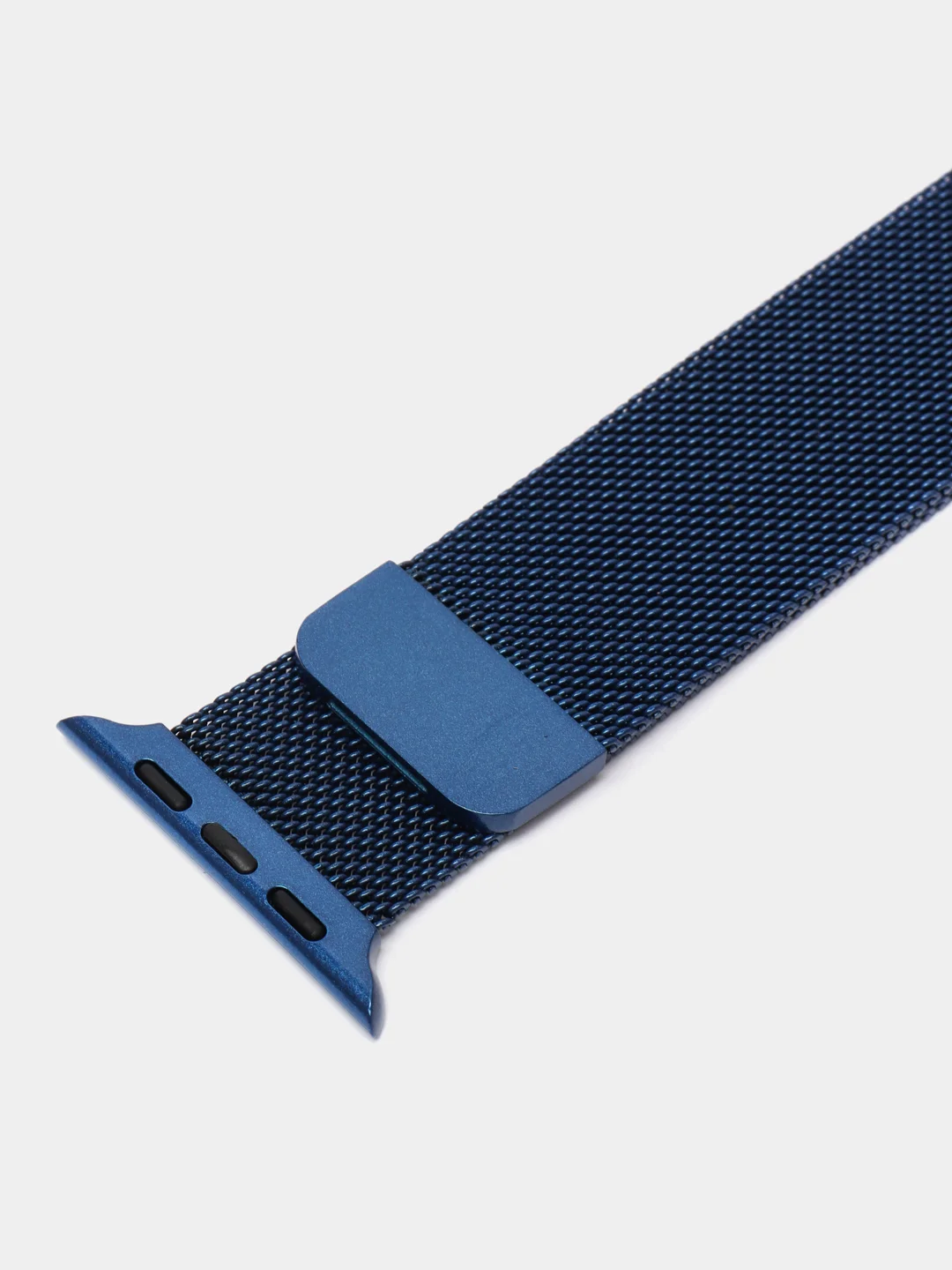 Синий ремешок для Apple Watch, миланская петля, нержавеющая сталь