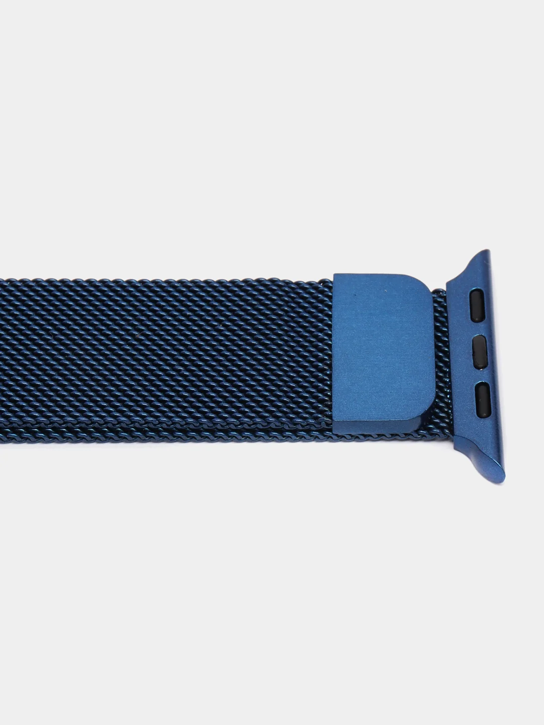 Синий ремешок для Apple Watch, миланская петля, нержавеющая сталь