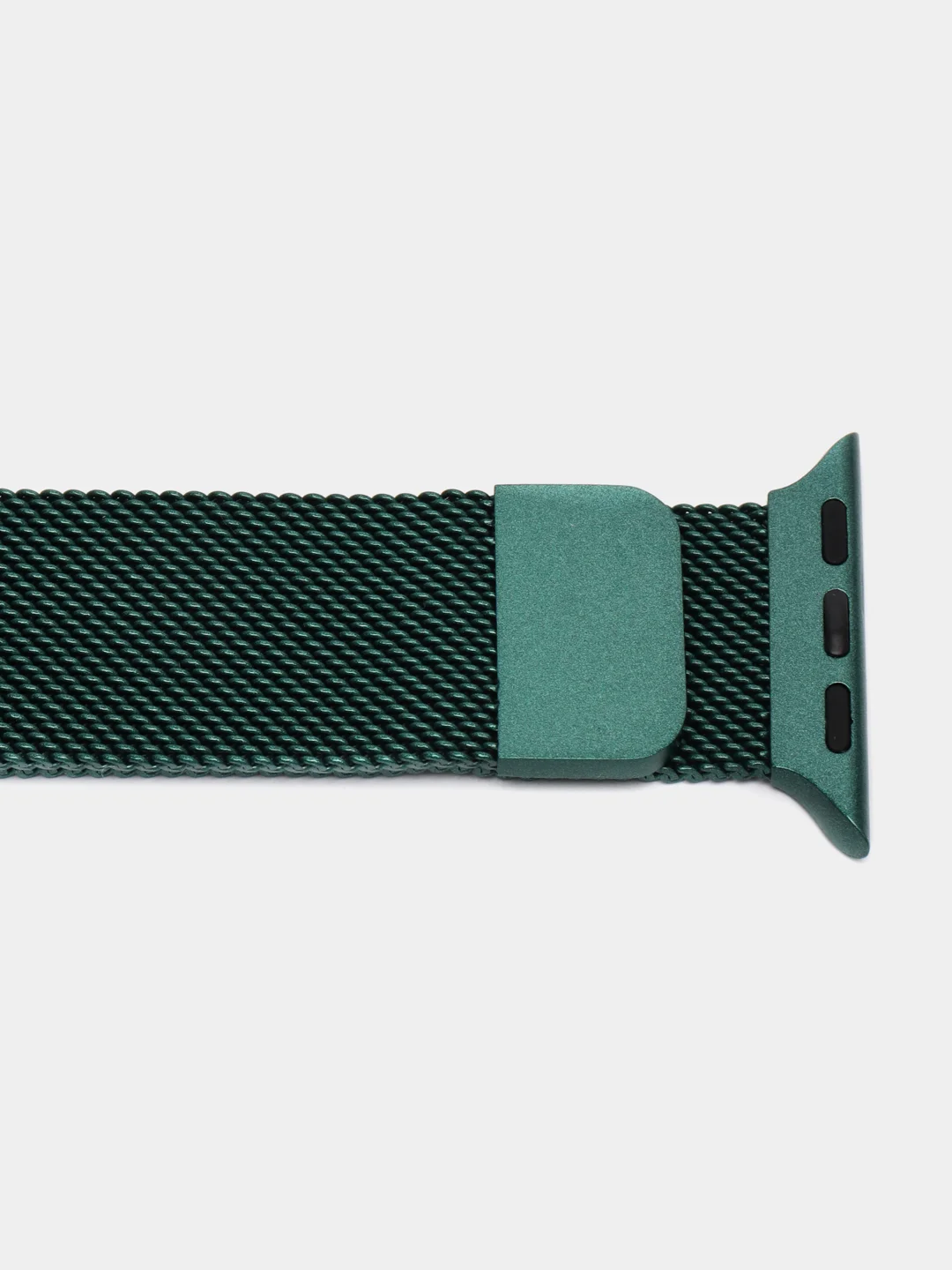 Зеленый ремешок для Apple Watch, миланская петля, нержавеющая сталь