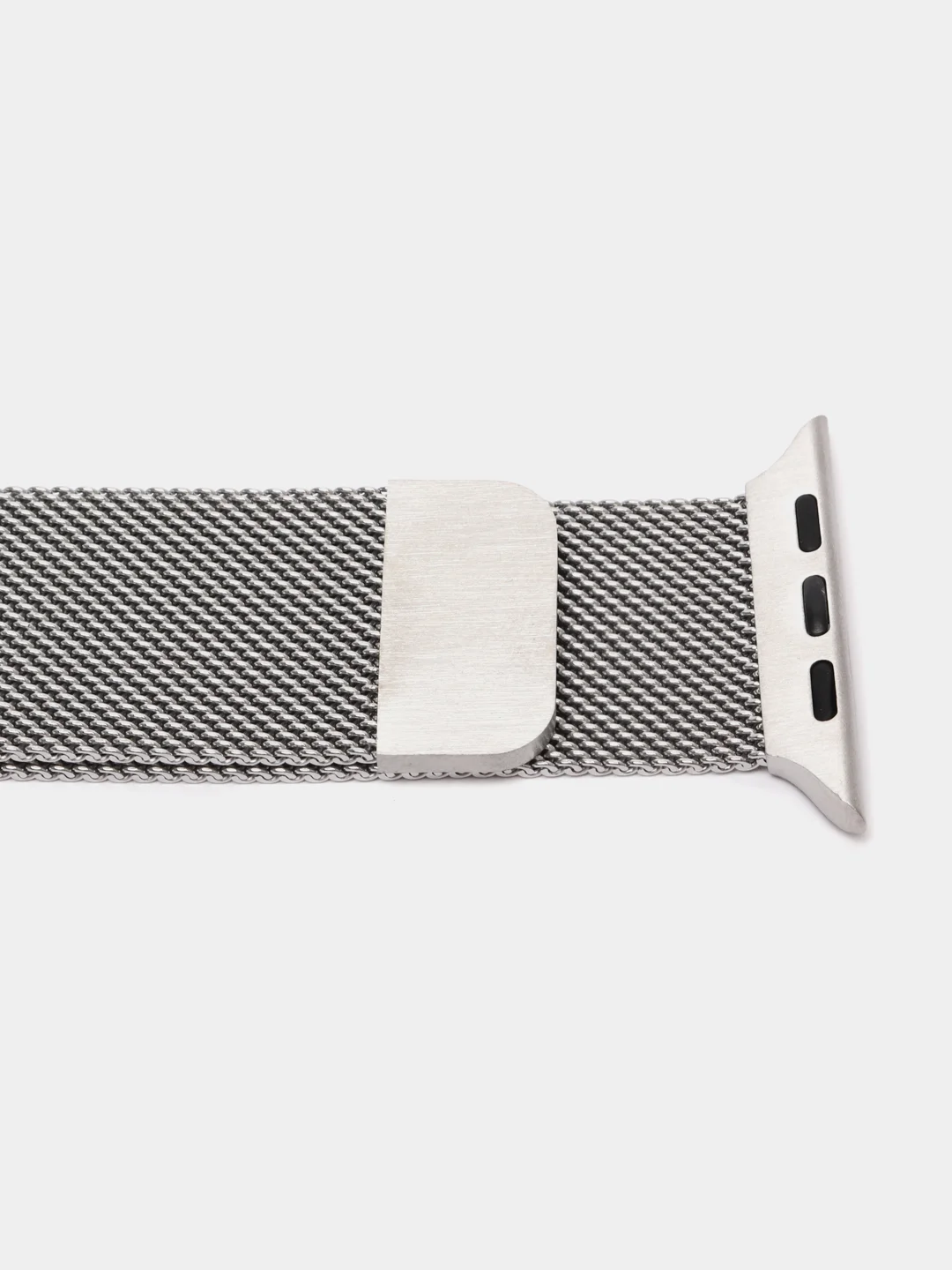 Серебряный ремешок для Apple Watch, миланская петля, нержавеющая сталь