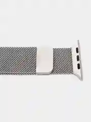 Серебряный ремешок для Apple Watch, миланская петля, нержавеющая сталь