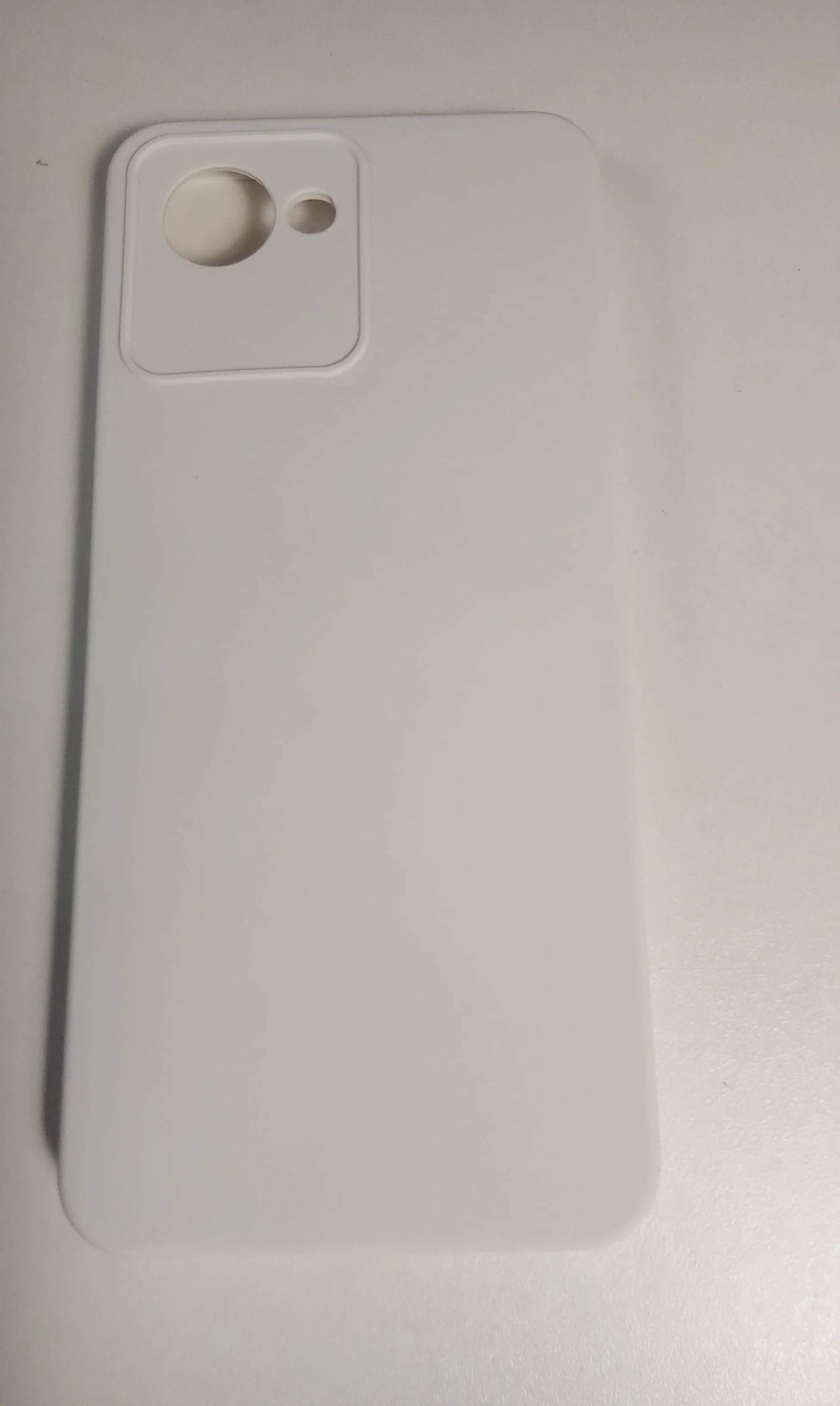 Кремовый чехол REALME C30S / REALME C30 / Narzo 50i prime с защитой камеры