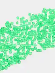 Салатовый бусины акриловые кубики 10 мм, бусины квадратные акриловые