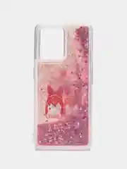 Бежевый чехол силиконовый Realme 9 4G / 9 Pro Plus  / Реалми 9 Про Плюс жидкий, переливающийся