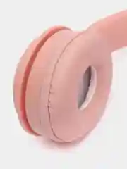 Розовый беспроводные наушники Bluetooth, детские