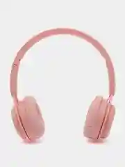 Розовый беспроводные наушники Bluetooth, детские