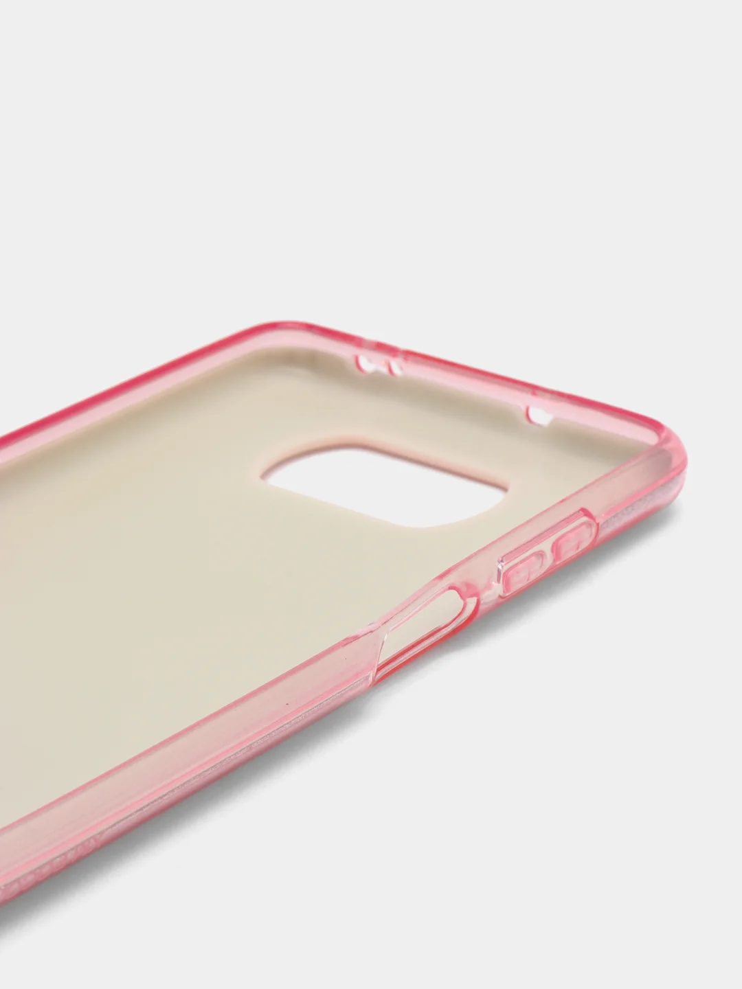 Розовый силиконовый с блестками усиленный чехол XIAOMI Poco x3
