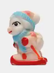 Фигурка "Ягненок на лыжах"