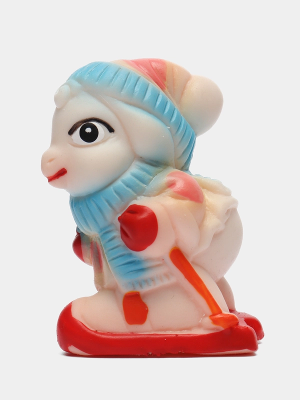 Фигурка "Ягненок на лыжах"