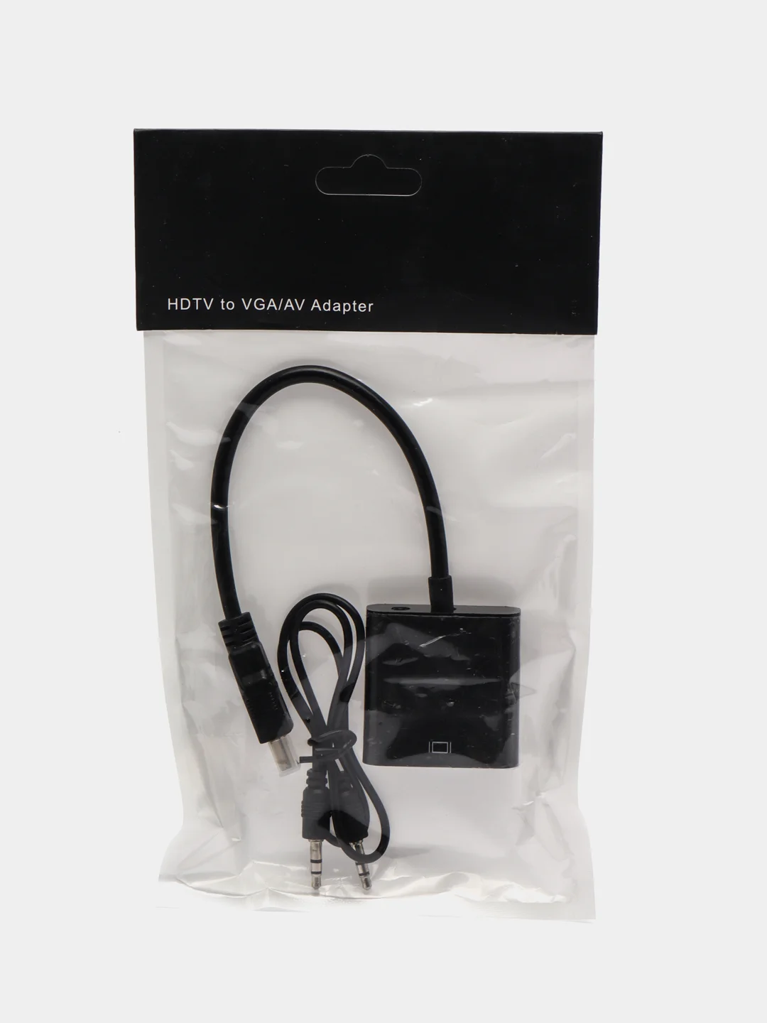 Угольный переходник-адаптер из HDMI в VGA, с аудиовыходом и без