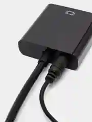 Угольный переходник-адаптер из HDMI в VGA, с аудиовыходом и без