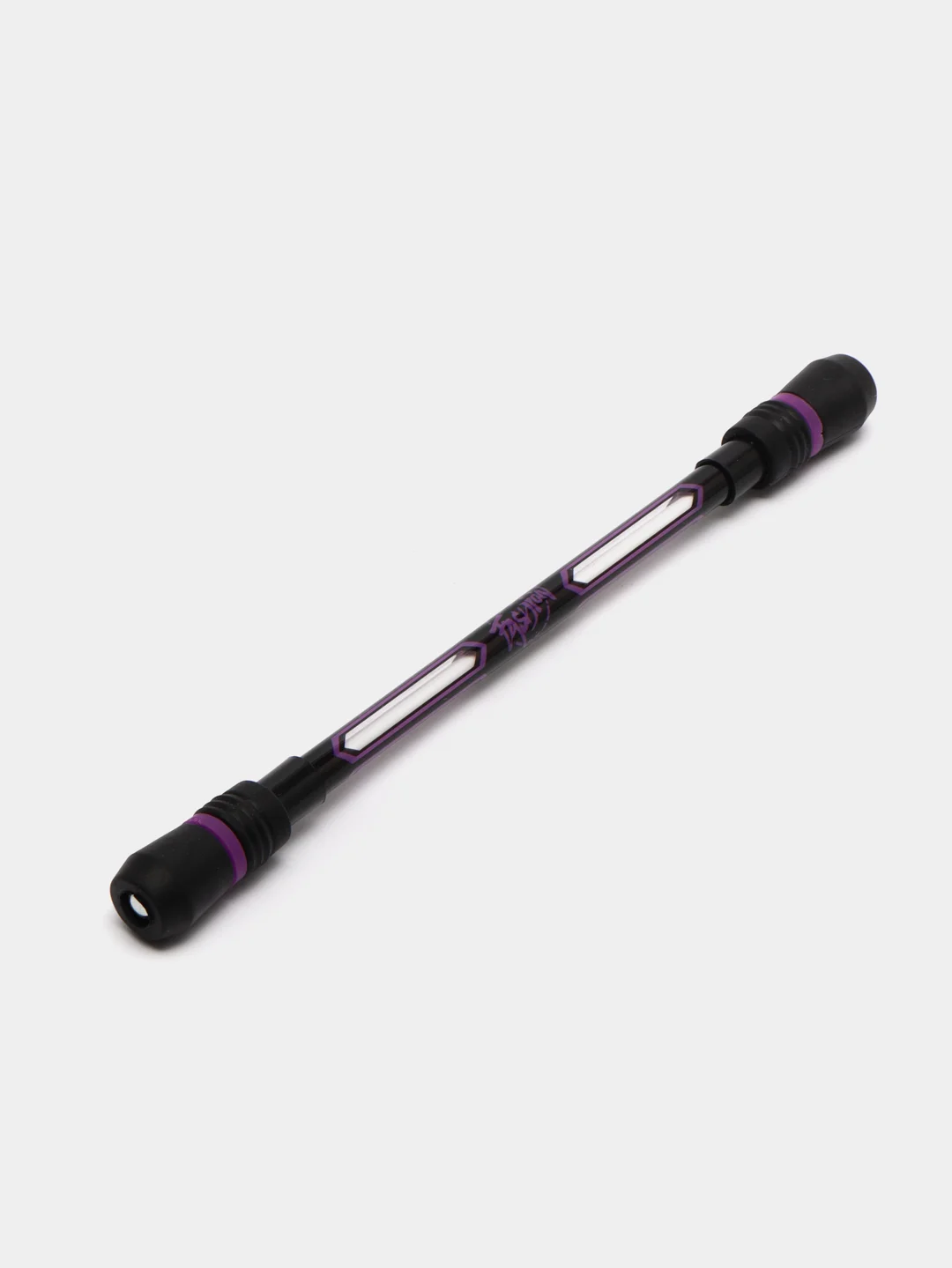 Фиолетовый ручка трюковая Pen Spinning, цвет черный, геливые чернила