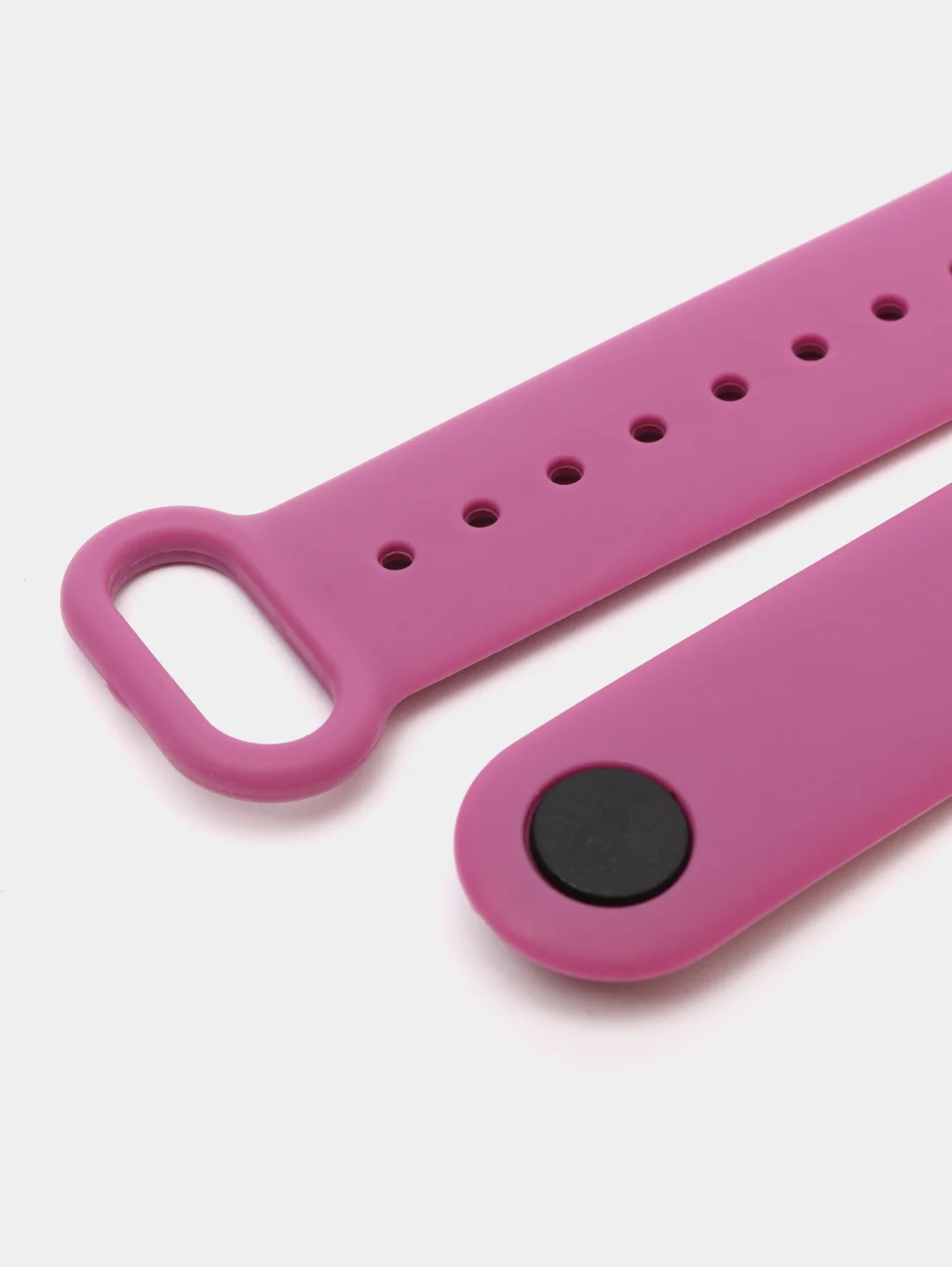 Фуксия силиконовый ремешок для Xiaomi Mi Band 3, Mi Band 4, Сяоми Ми бэнд 3,4