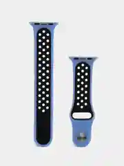 Манго ремешок для Apple Watch 3,4,5 поколения 38/40 мм. двухцветный, силиконовый