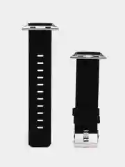 Черный ремешок для Apple Watch 1/2/3/4 поколения, 38/40 мм.