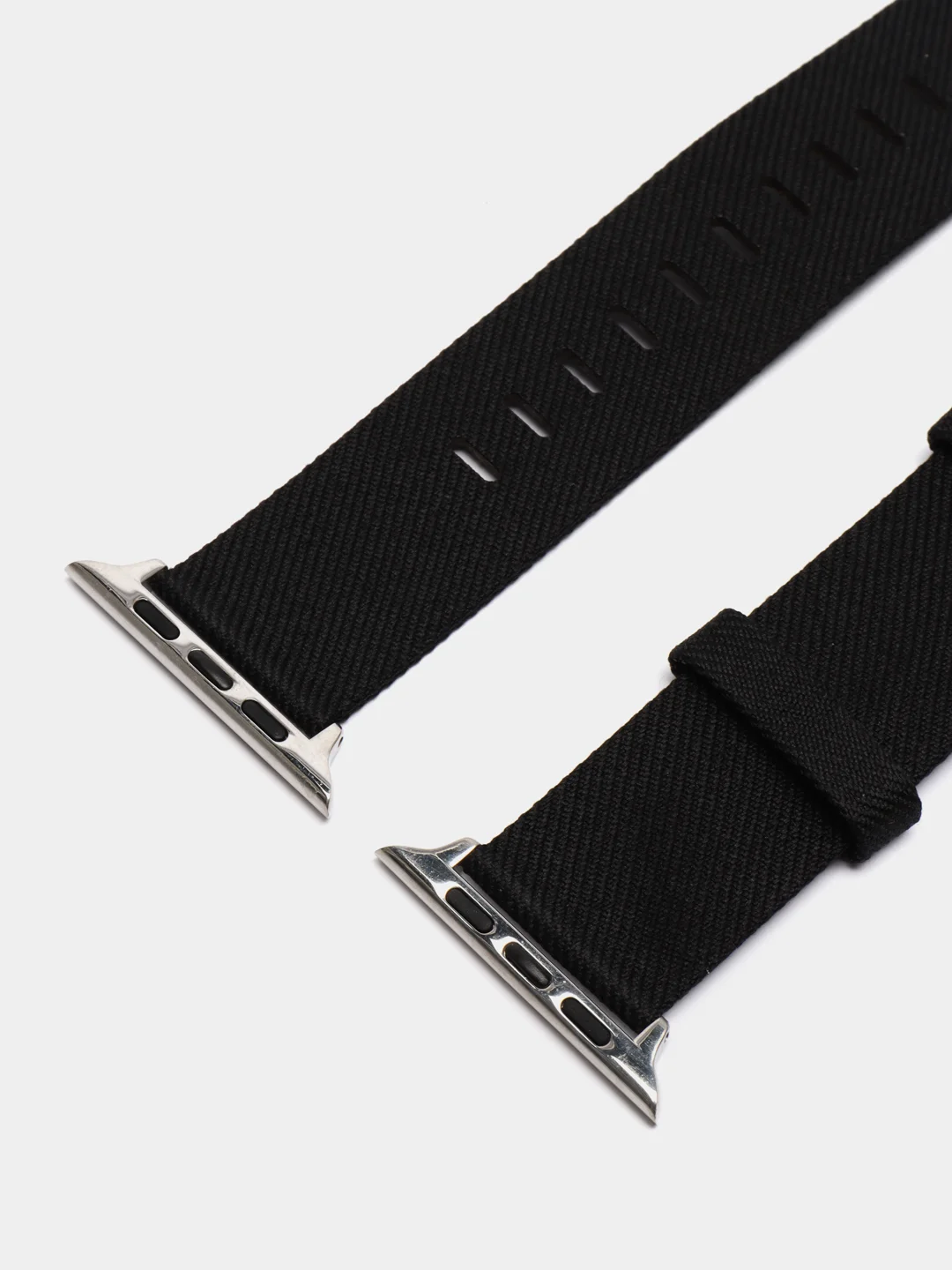 Черный ремешок для Apple Watch 1/2/3/4 поколения, 38/40 мм.