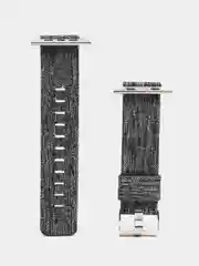 Серый меланж ремешок для Apple Watch 1/2/3/4 поколения, 38/40 мм.
