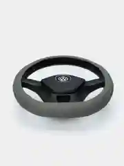 Серый чехол на руль D-образный для Volkswagen, Skoda