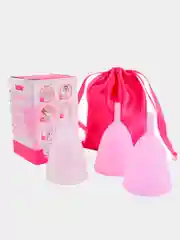 Менструальная чаша в коробке с мешочком