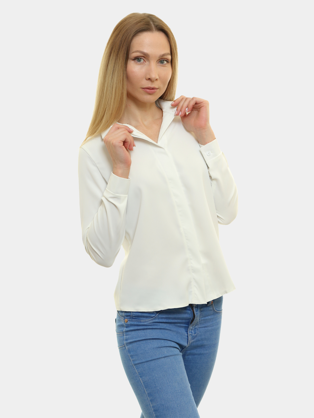 Огромный ассортимент Блузы и рубашки из шелка с коротким рукавом