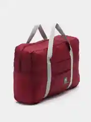 Бордовый сумка дорожная складная, спортивная