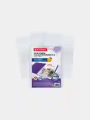 Папки-файлы перфорированные А4 BRAUBERG "EXTRA 1000", КОМПЛЕКТ 50 шт.,матовые,ПЛОТНЫЕ