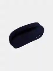 Пенал-косметичка BRAUBERG овальный, полиэстер, Black, 22х9х5 см, 229271