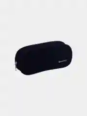 Пенал-косметичка BRAUBERG овальный, полиэстер, Black, 22х9х5 см, 229271