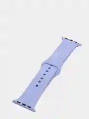 Лавандовый силиконовый ремешок для смарт часов Apple Watch, силиконовый браслет
