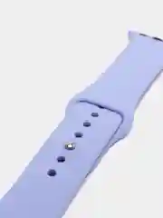Лавандовый силиконовый ремешок для смарт часов Apple Watch, силиконовый браслет