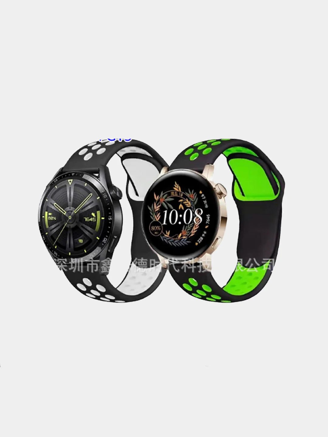 Бордовый спортивный ремешок для Huawei Watch GT, 42 мм и 46 мм