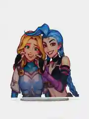 Акриловая 2D-фигурка по игре "League of Legends", Джинкс