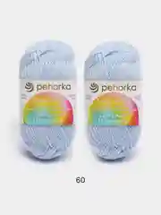 Светло-синий пряжа Пехорка "Детская новинка", 2 штуки, акрил, 50 г, 200 м
