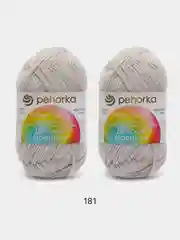 Серый металлик пряжа Пехорка "Детская новинка", 2 штуки, акрил, 50 г, 200 м