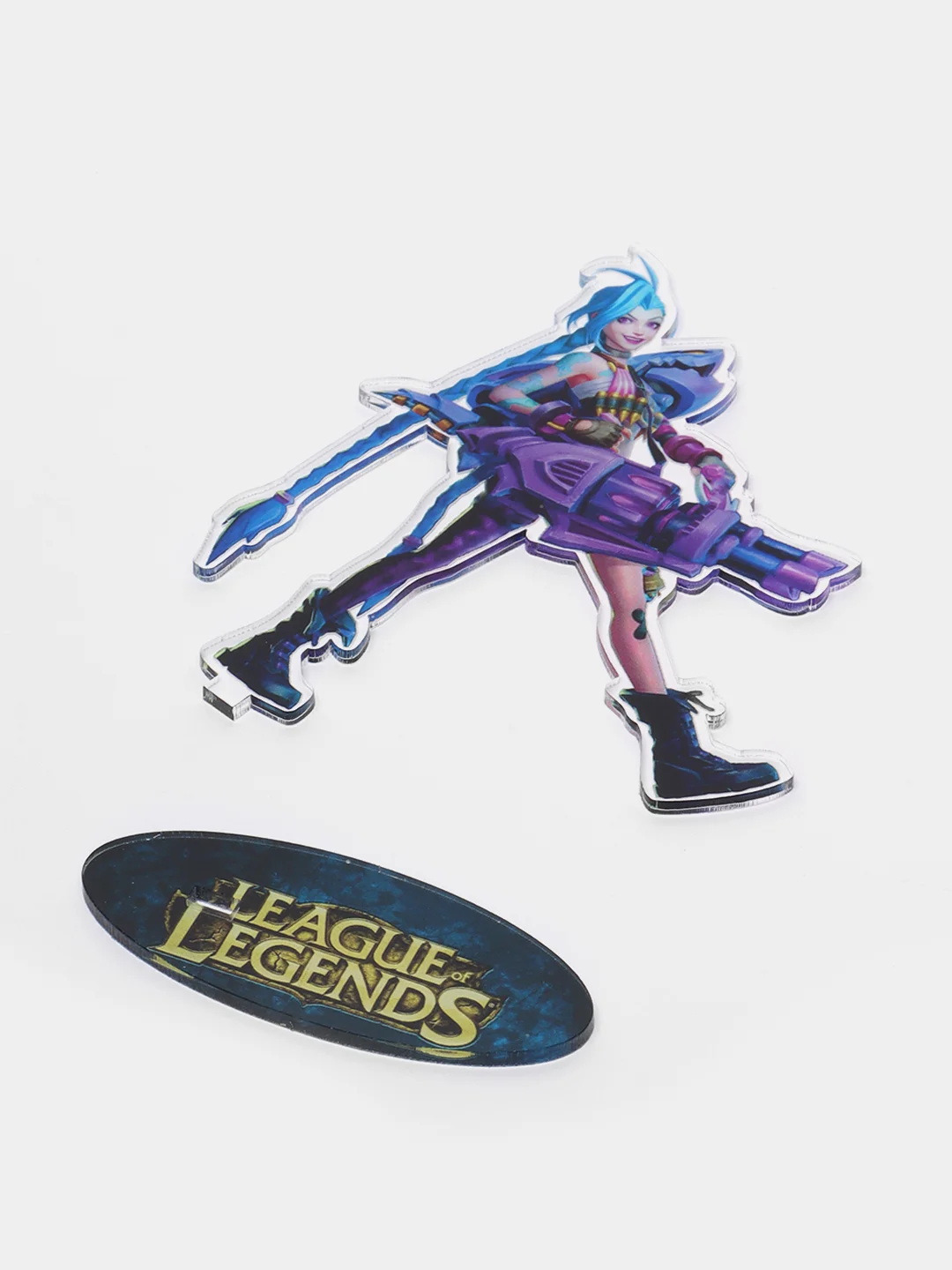 Акриловая 2д фигурка по игре "League of Legends", Джинкс