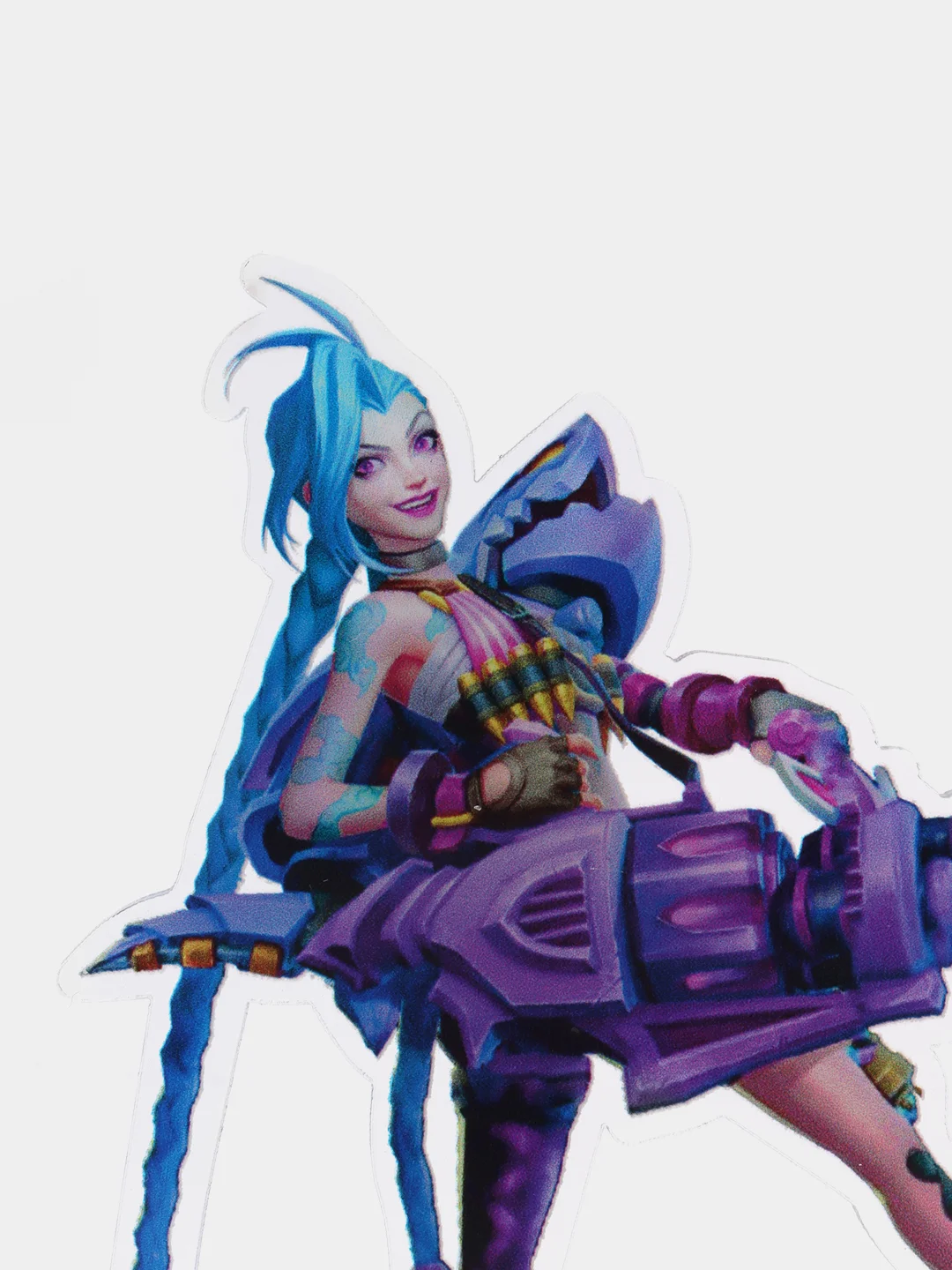 Акриловая 2д фигурка по игре "League of Legends", Джинкс