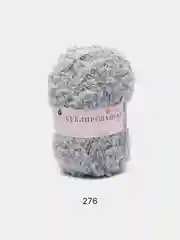 Серебряный пряжа Пехорка Буклированная 30% мохер, 20% шерсть, 50% акрил, 200г 220м
