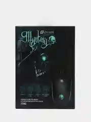 Черный мышь игровая Oklick 708G Mystery, с подсветкой компьютерная